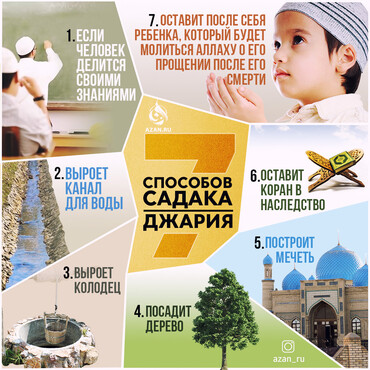 7 способов садака джария